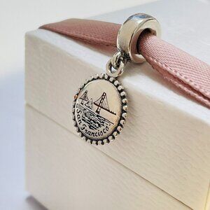 Pandora San Francisco bridge Dangle Charm Pendant